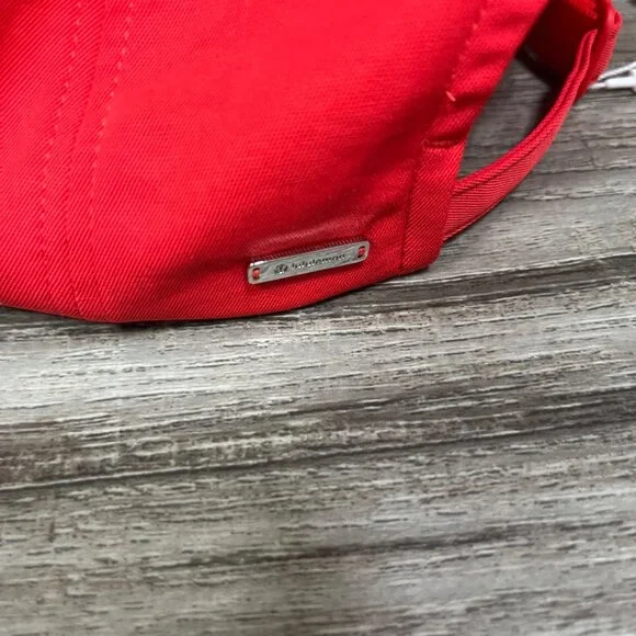 Lululemon Athletic Baller Hat Graphic Carnation Red NWT Unisex One Size